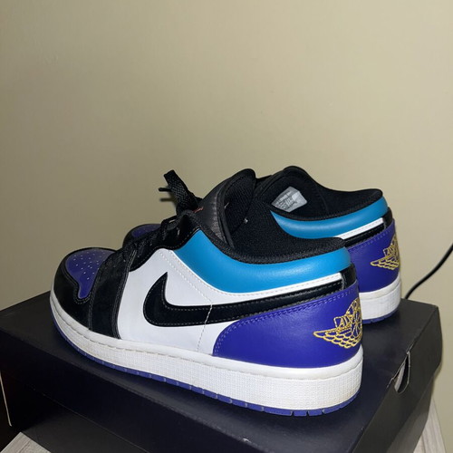 Jordan Air 1 Low sneakers like new, size 44, white and purple