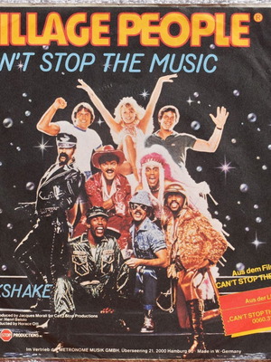 Village People Can't Stop The Music single μεταχειρισμένο, funk disco