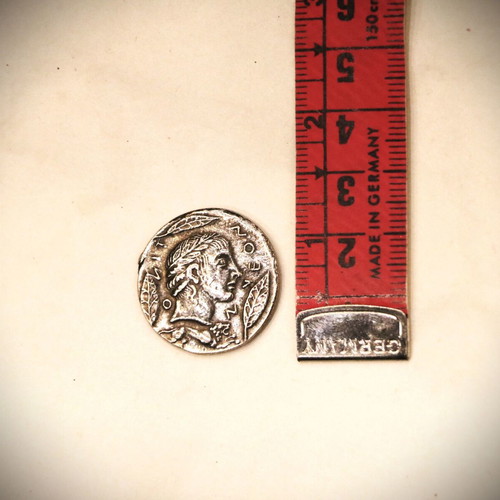 Silver Coin Cassandra Chalkidiki Apollo 750 Silver Museum-Quality Replica