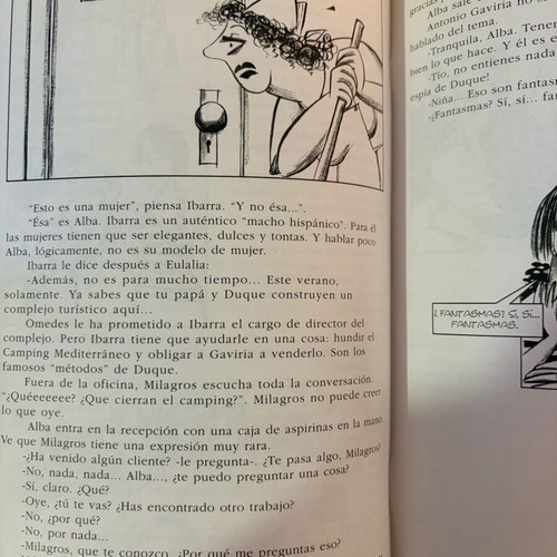 Gente Que Lee comic like new, Spanish