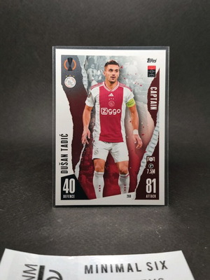 Κάρτα Dusan Tadic Captain Topps Match Attax σαν καινούργιο