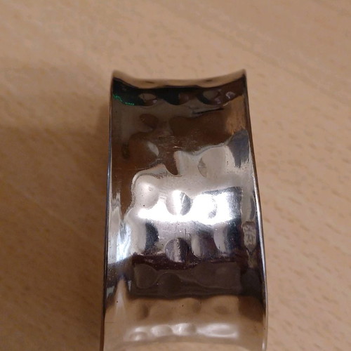 Vintage hammered bracelet used
