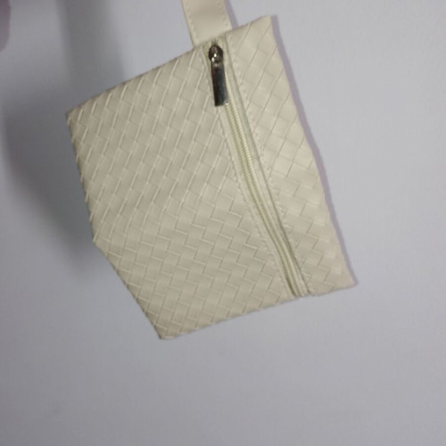 Toiletry bag with strap, new, beige