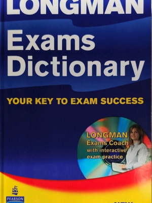 Longman Exams Dictionary new, English with workbook and handbook