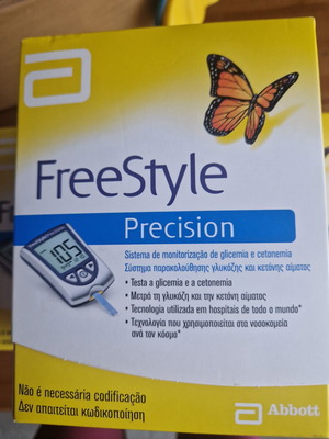 Freestyle Precision glucose meter new without test strips