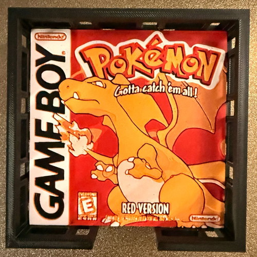 Pokémon square coasters 3d printed, new, gameboy cartridges