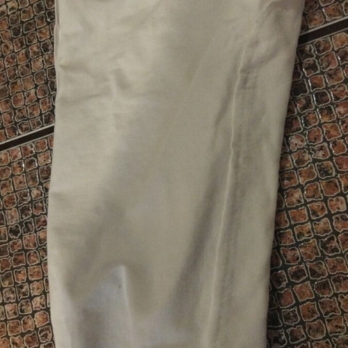 Women's capri tracksuit used, white, size L