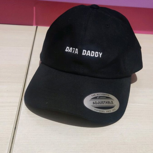 Yupoong Data Daddy baseball cap new, one size, black