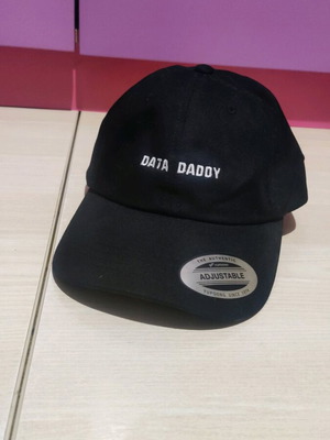 Yupoong Data Daddy baseball cap new, one size, black