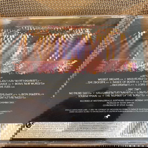 IRON MAIDEN -2005 live in Dortmound -2 cds
