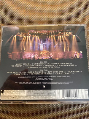 IRON MAIDEN -2005 live in Dortmound -2 cds