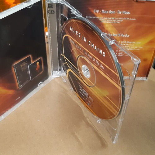 Alice in Chains Music Bank/Nothing Safe CD/DVD used double collection