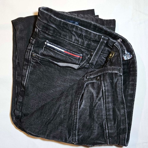 Hilfiger Denim men's grey jeans, size S
