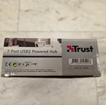 Trust 7 Port USB 2.0 Powered Hub with power adapter