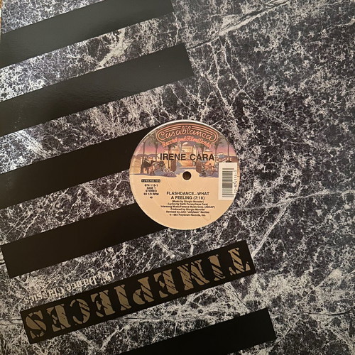 Irene Cara Flashdance vinyl LP maxi 12” new