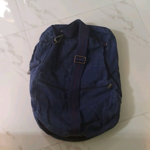 Hollister blue backpack bag used in good condition