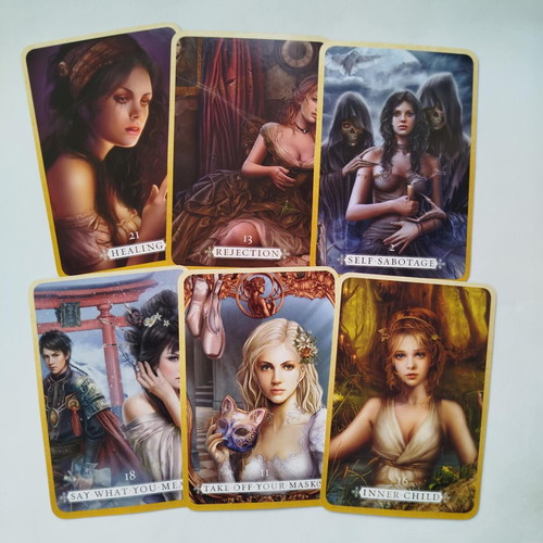 Heal Yourself oracle deck cards by Inna Segal like new