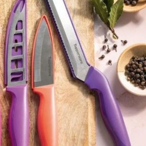 Tupperware Essential Knife Set 5 Pieces New