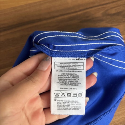 Adidas Climacool Electric Blue Tank Top like new, XS