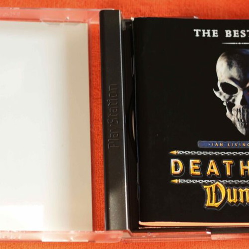 Deathtrap Dungeon PlayStation 1 used, complete English, black version