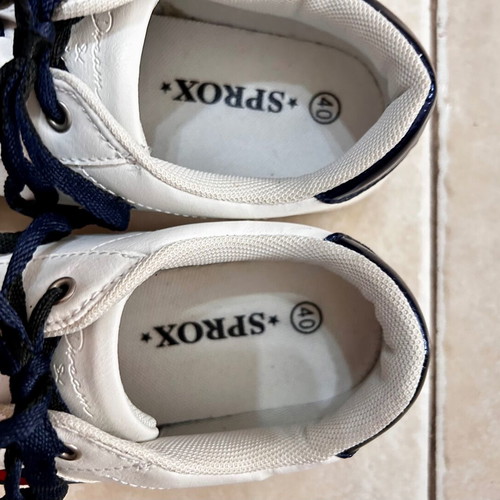 Sprox women's white shoes like new, size 40