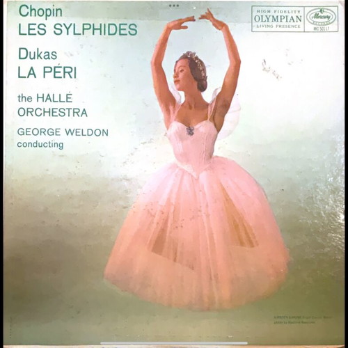 Chopin / Dukas Les sylphides / La péri LP used, classical