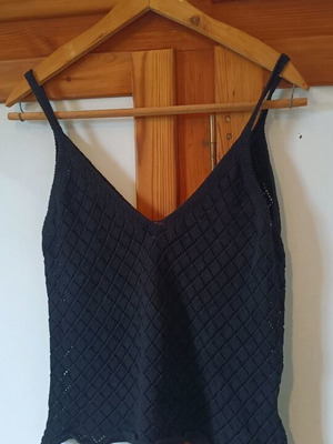 Sinsay blouse black, light wool, like new, size M