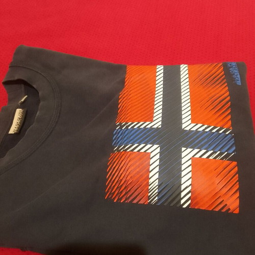 Napapijri men's black sweatshirt like new, size XL