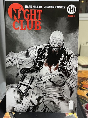 Night Club #03 Variant Juanan Ramirez Black & White Cover new