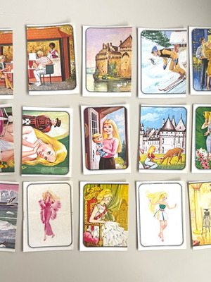 Panini Barbie 1983 sticker albums new, set of 26