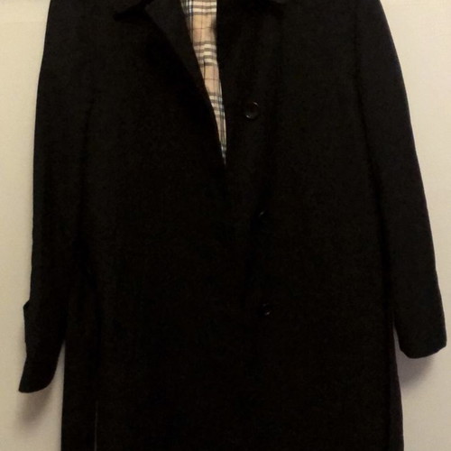 Leonardo Uomo black coat new, size M