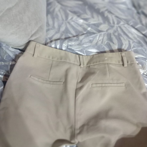 Stradivarius women's pants medium 38 beige like new