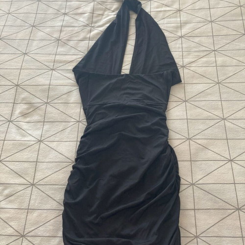 Black dress like new, size XXS, made from recycled materials