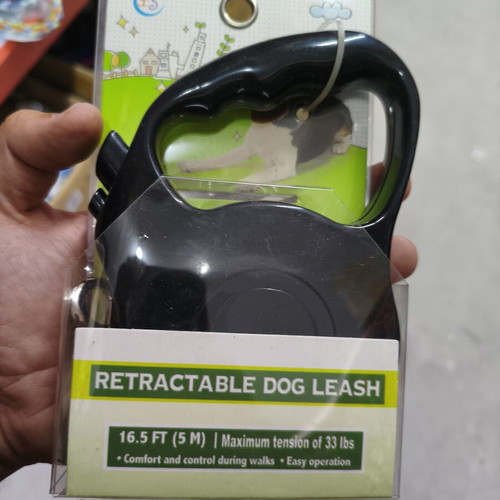Dog leash, retractable, 5 m