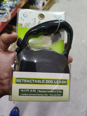 Dog leash, retractable, 5 m