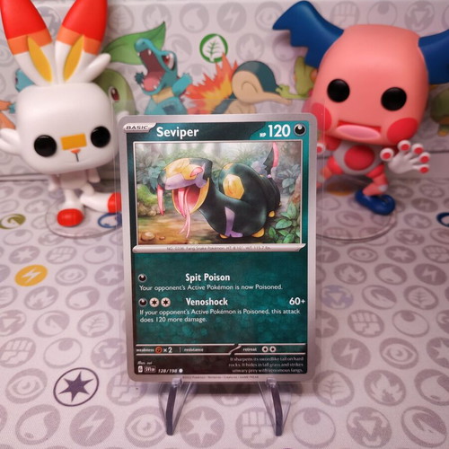 Pokemon Card Seviper SVI 128 σαν καινούργιο, Scarlet & Violet Set