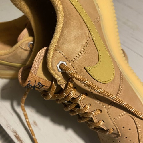 Nike Air Force 1 shoes size 43, brown, retro