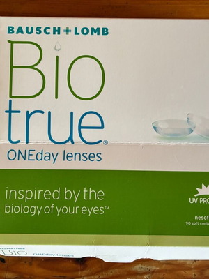 Ημερήσιοι φακοί επαφής Biotrue ONEDay Bausch & Lomb καινούργιο με δώρο 2 θήκες