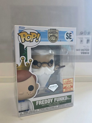 Funko POP! Freddy as Merlin Camp Fundays 2023 LE 500 Diamond Collection like new