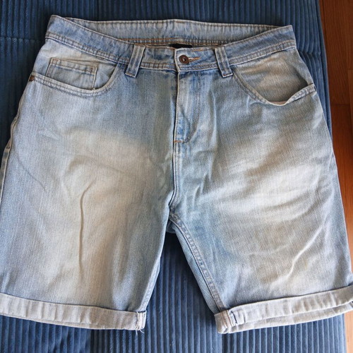 Urban Classics denim bermuda shorts like new, size XXL 44 waist, blue