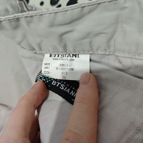 Bitsiani beige pants like new, size 36