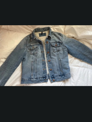 Denim jacket H&M used, blue, size S