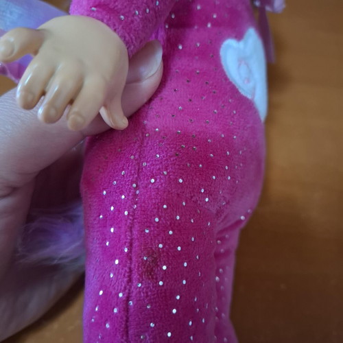 Cry Babies Tiny Cuddles Day Care pajama cloud doll used