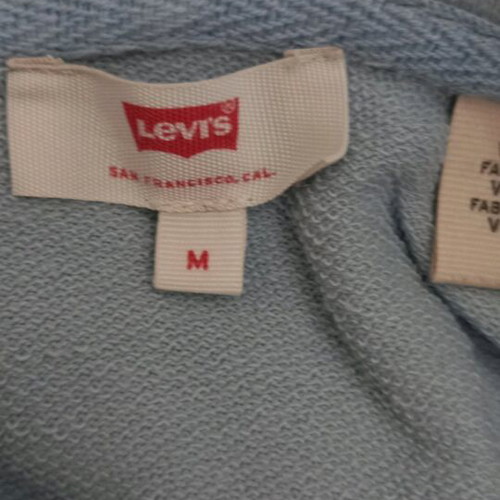 Levi's sweatshirt like new, cotton, size M, light blue