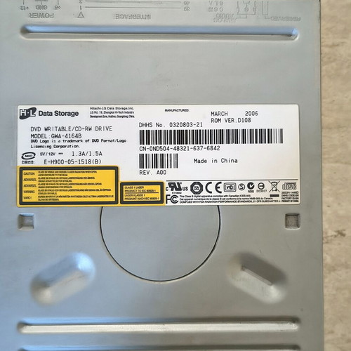 Hitachi DVD recorder GWA-4164B IDE/PATA/EIDE