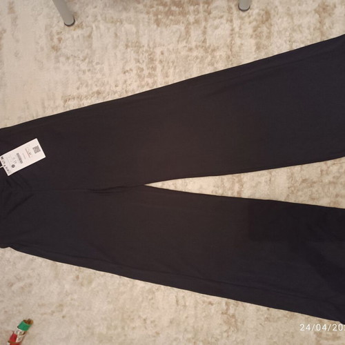 Black Bershka palazzo pants new with tag, size S
