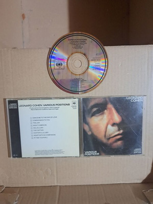 Leonard Cohen Various Positions CD used, rock