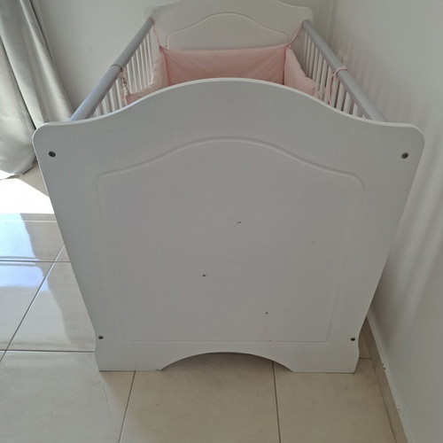 Convertible Baby Cot with Mattress by Grecostrom like new