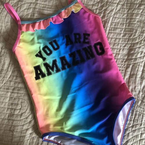 Joyce Girls' One-Piece Swimsuit Used Size 8