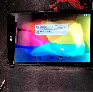 Tablet LG G Pad 8.0 + θήκη (ανταλλακτικά η επισκευή)